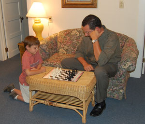 Chess playing in room 7